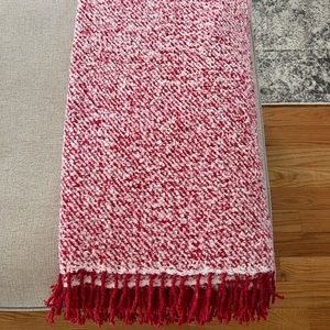 Candy Cane Throw Blanket